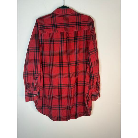 Carhartt Shirt Rugged Flex Relax Fit Women Size XL Buffalo Plaid Flannel - Picture 3 of 9